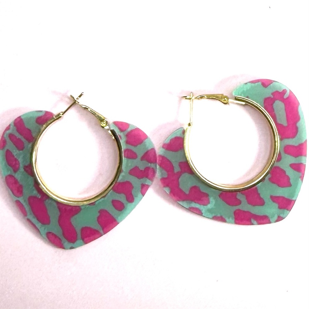 Wild Heart Hoop Earrings